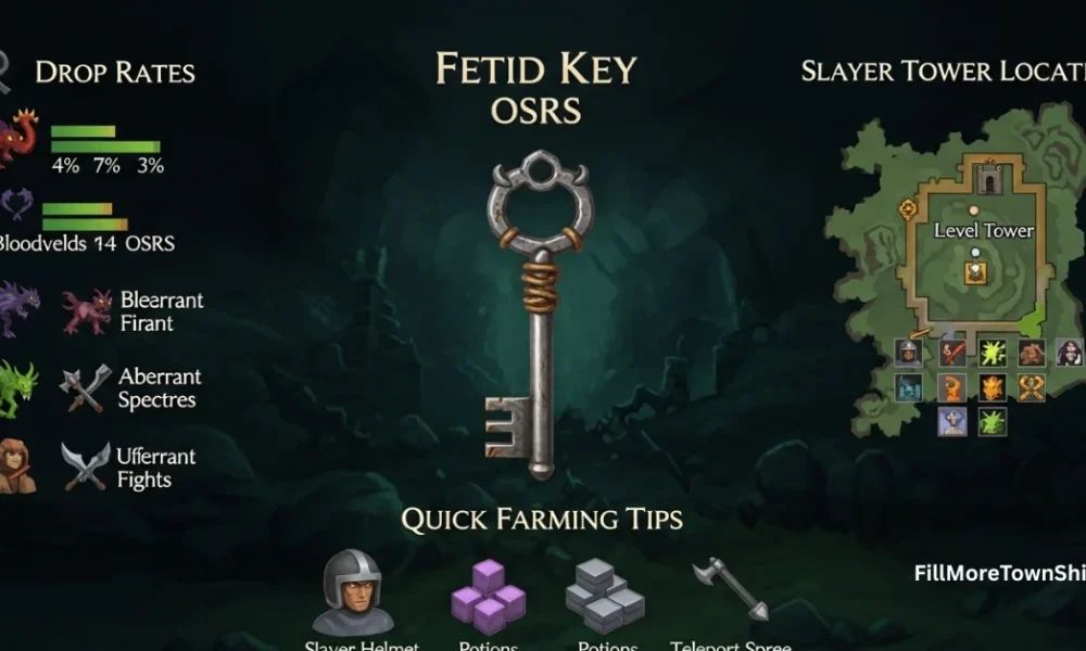 Fetid key osrs