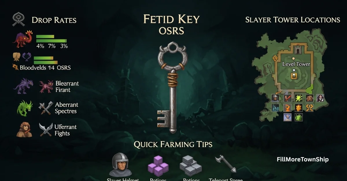 Fetid key osrs